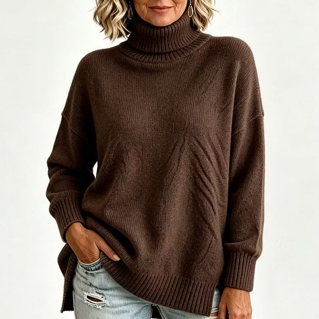 Bettina - Relaxed Long Sleeve Knit Sweater