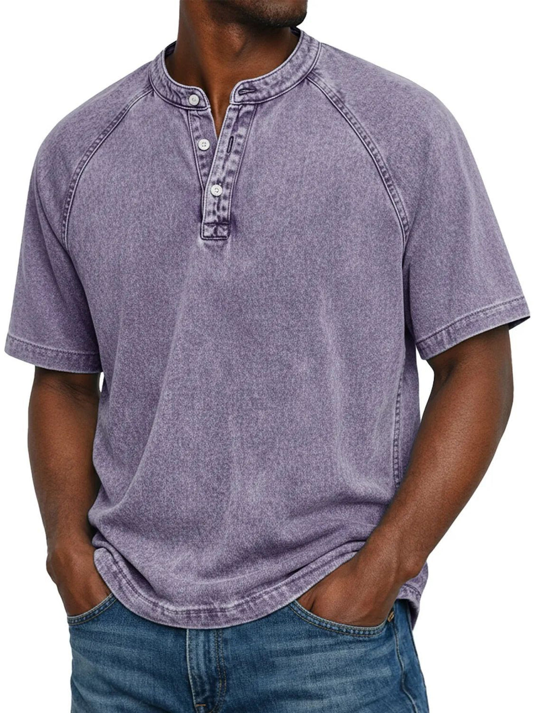 Flynn - Soft-Touch Vintage-Washed T-Shirt