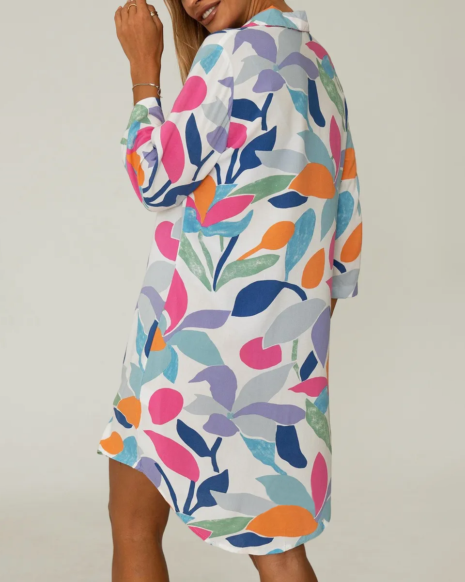 Daniela - Long Shirt Swim Cover-Up