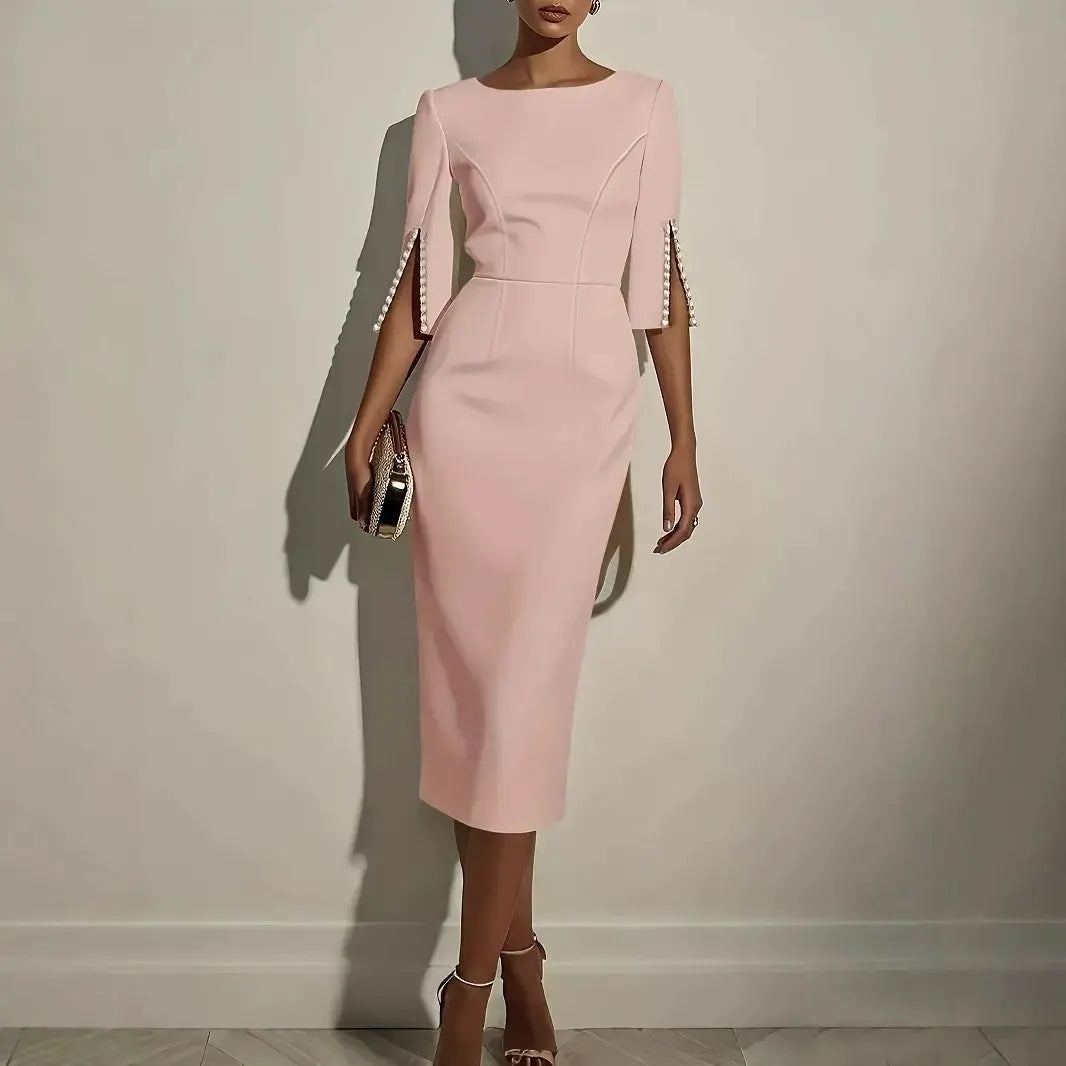 Anneliese - Soft-Touch Stretch Pencil Dress