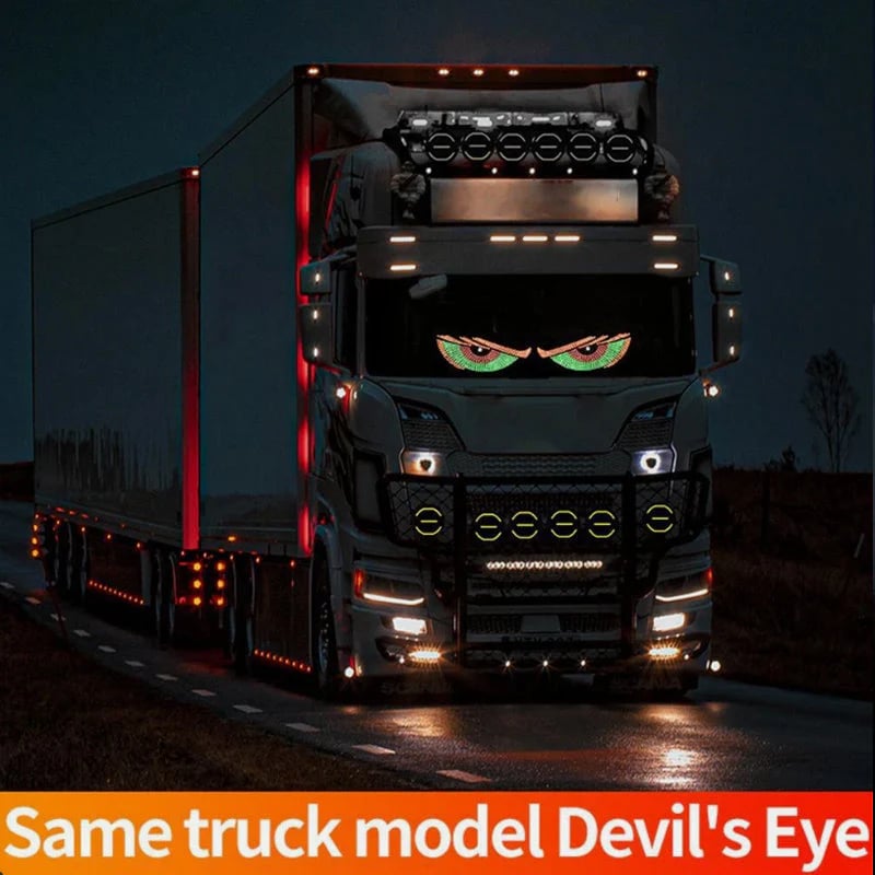 Torvex - Truck LED Eye Light Decal