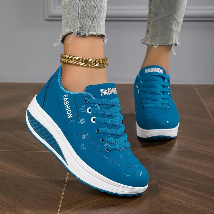 Sable - Lace Up Platform Sneakers Casual Fit