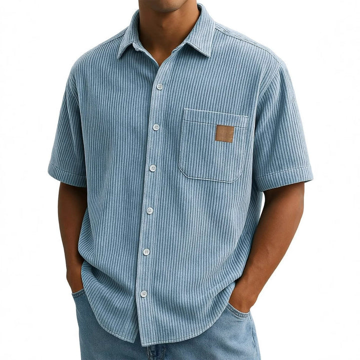 Anwick - Soft-Touch Ribbed Shirt
