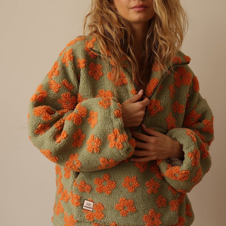 Ivelia - Soft-Touch Oversized Pullover
