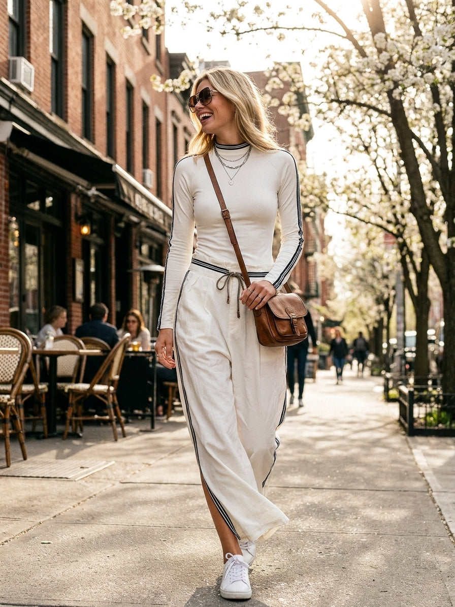 Brialenne - Soft-Touch Two-Piece Lounge Set