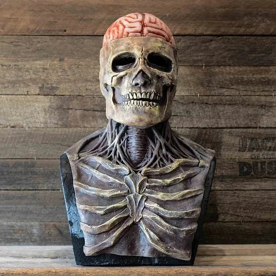 Exposed Brain Skeleton Mask