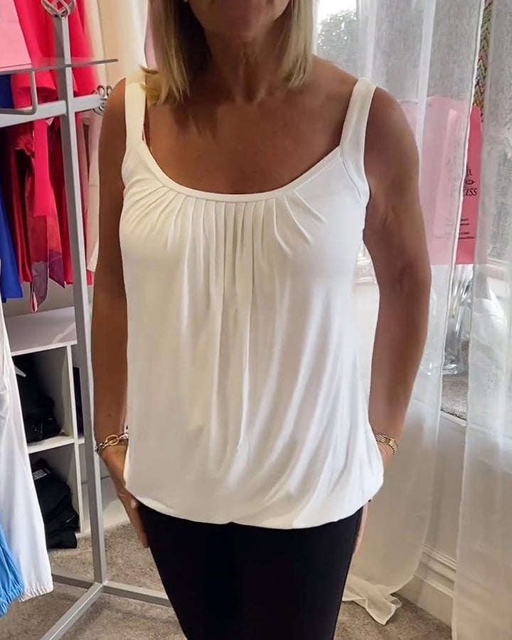 Corina - Soft-Touch U-Neck Tank Top
