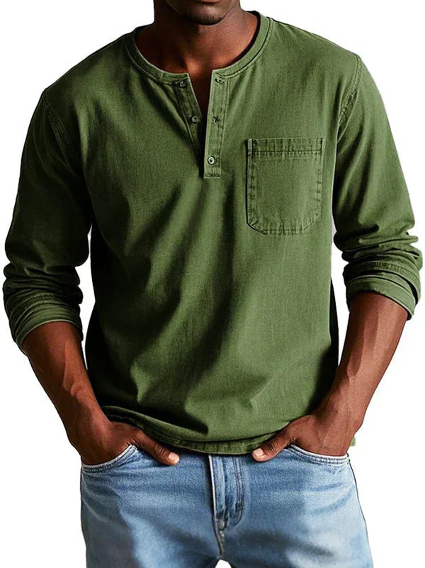 Emmett - Soft-Touch Henley Shirt