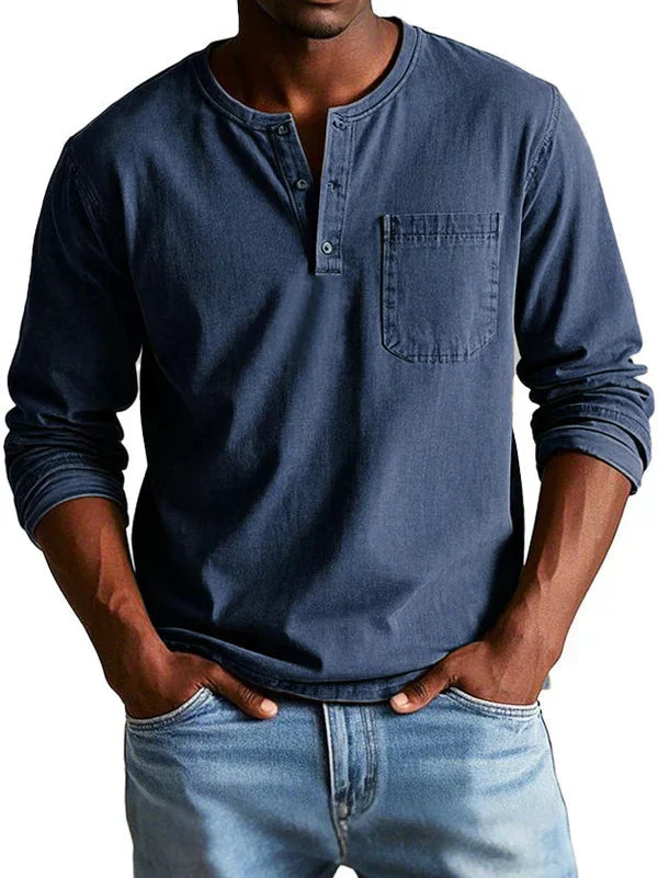 Emmett - Soft-Touch Henley Shirt