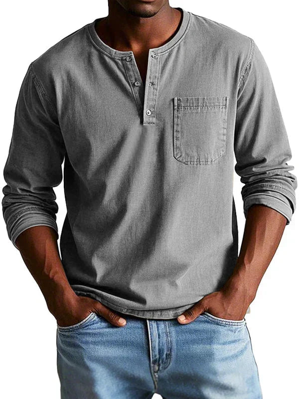 Emmett - Soft-Touch Henley Shirt
