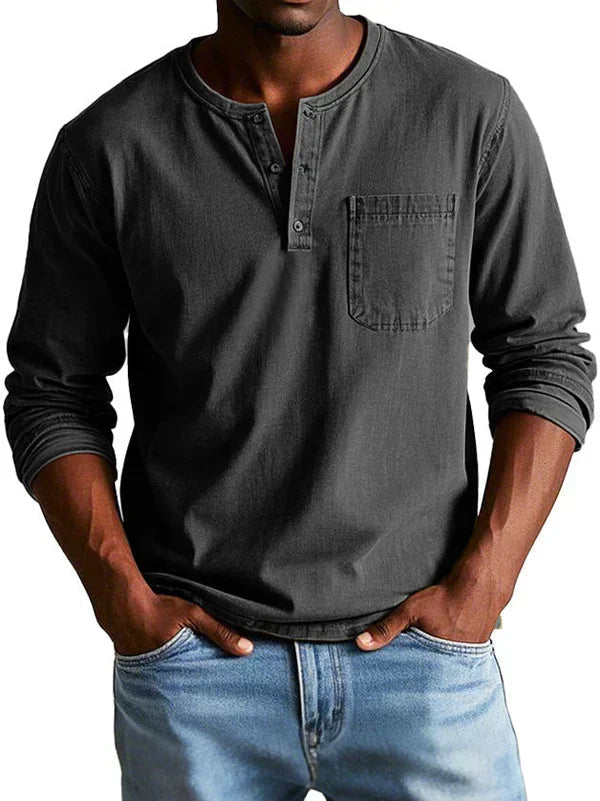 Emmett - Soft-Touch Henley Shirt