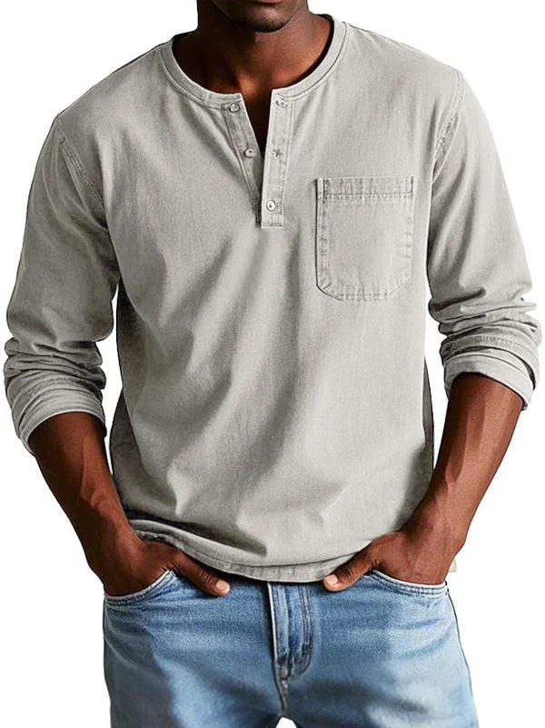 Emmett - Soft-Touch Henley Shirt