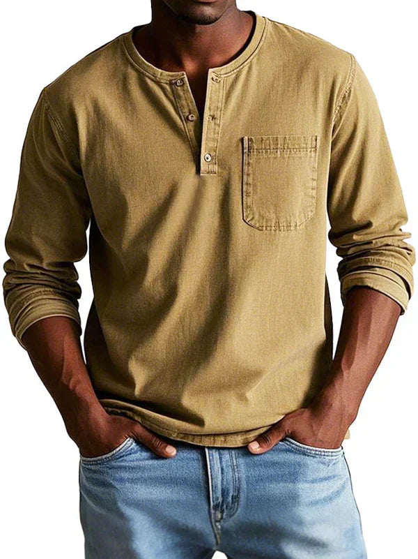 Emmett - Soft-Touch Henley Shirt