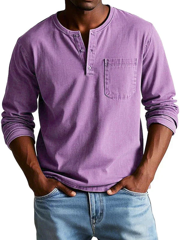 Emmett - Soft-Touch Henley Shirt