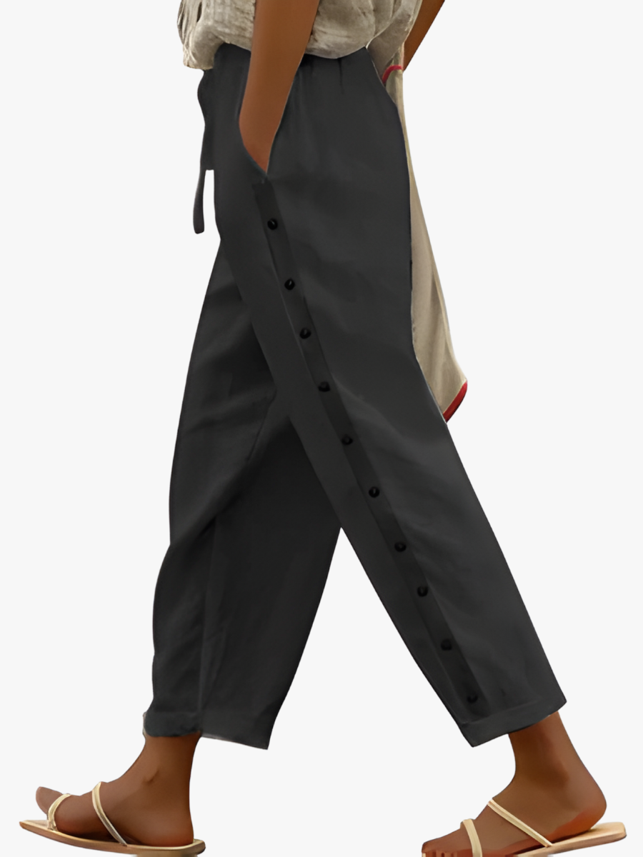 Violetta - Breathable Cropped Trousers