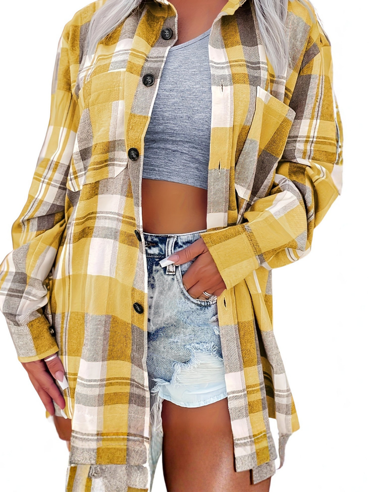 Nadira - Breezy Gingham Shirt
