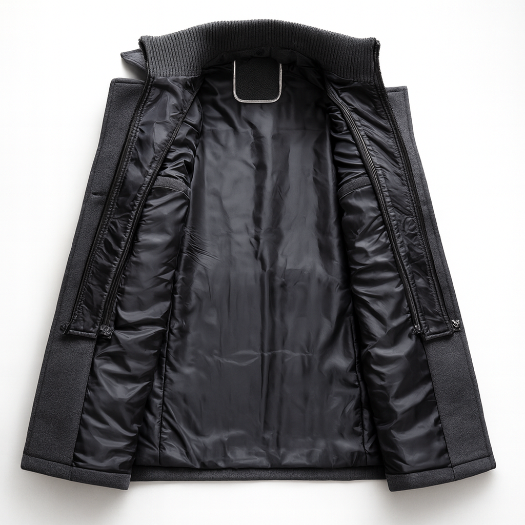 Ivan - Double-Breasted Longline Coat