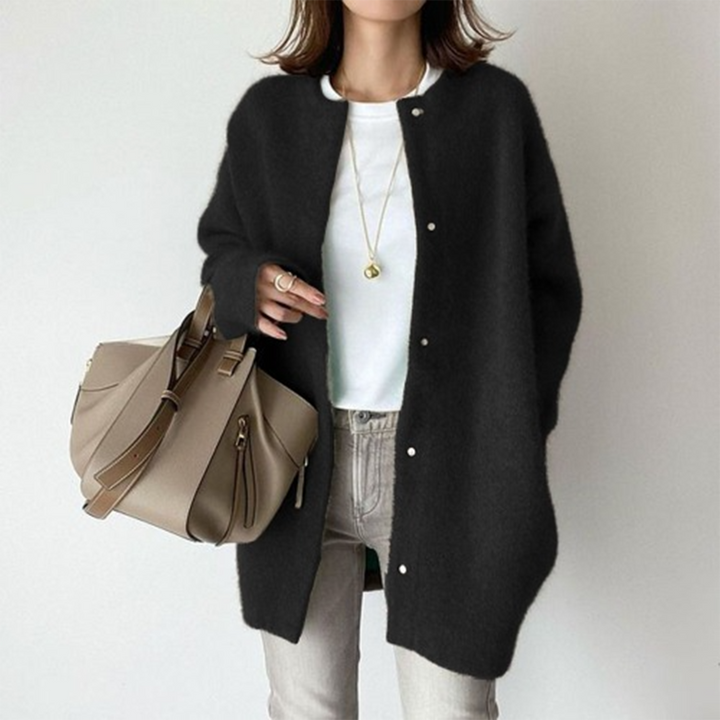 Avenique - Soft-Touch Longline Cardigan