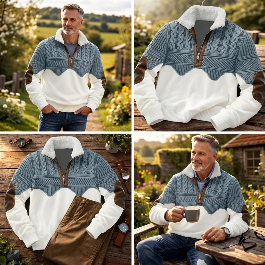 Havros - The Cotswold Cable Half-Zip