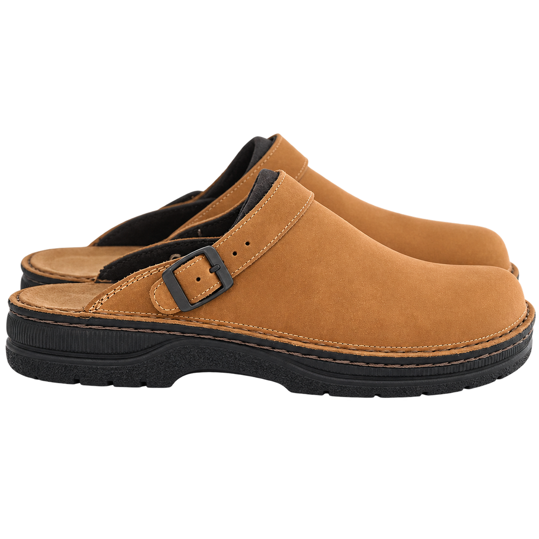 Falk - Buckle Strap Comfort Clogs