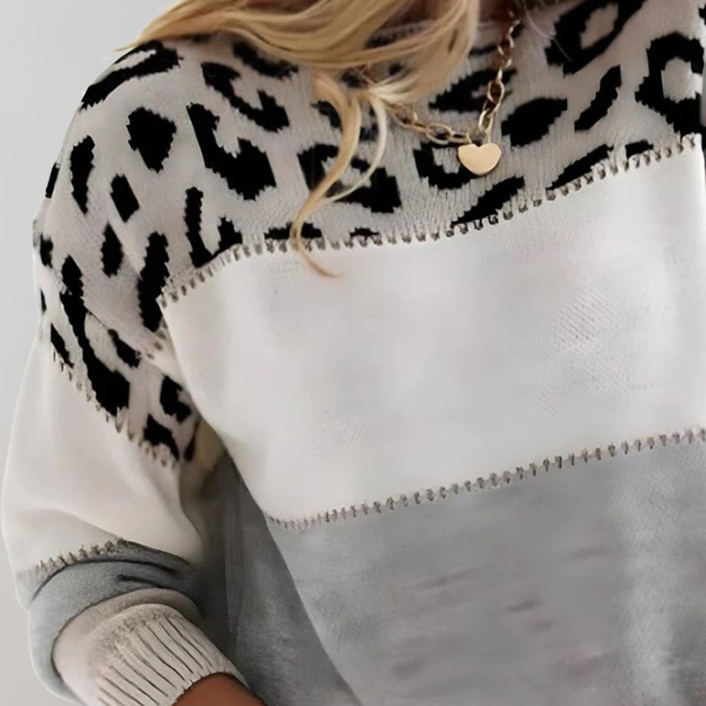 Arlaya - Soft-Touch Leopard Jumper