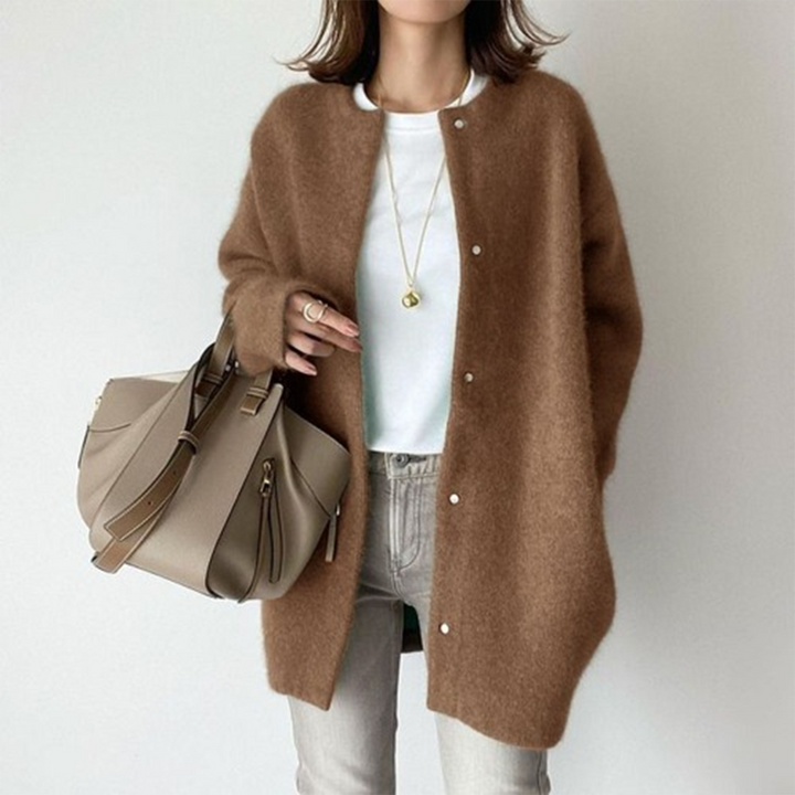 Avenique - Soft-Touch Longline Cardigan