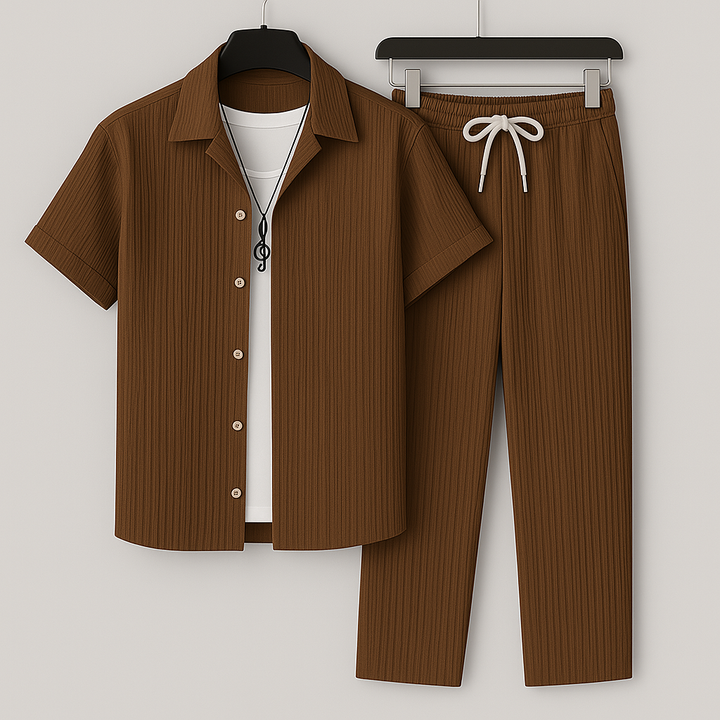 Icarus - Breathable Linen Two-Piece Set