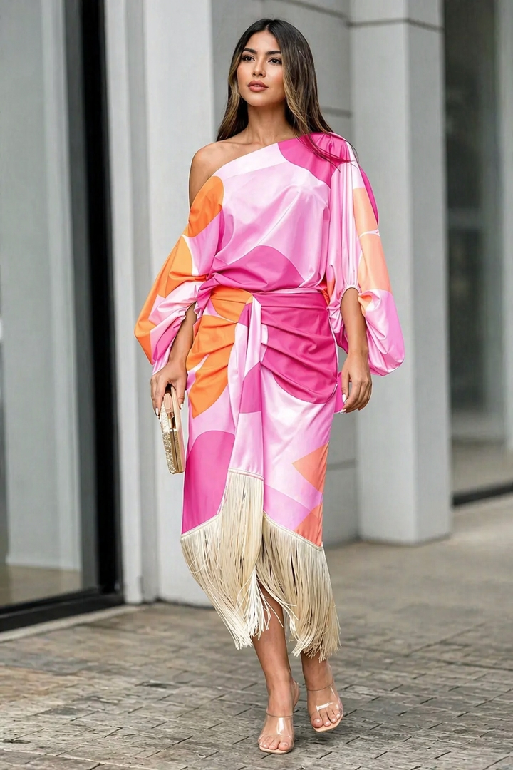 Saylor - Luxe Fringed Dress