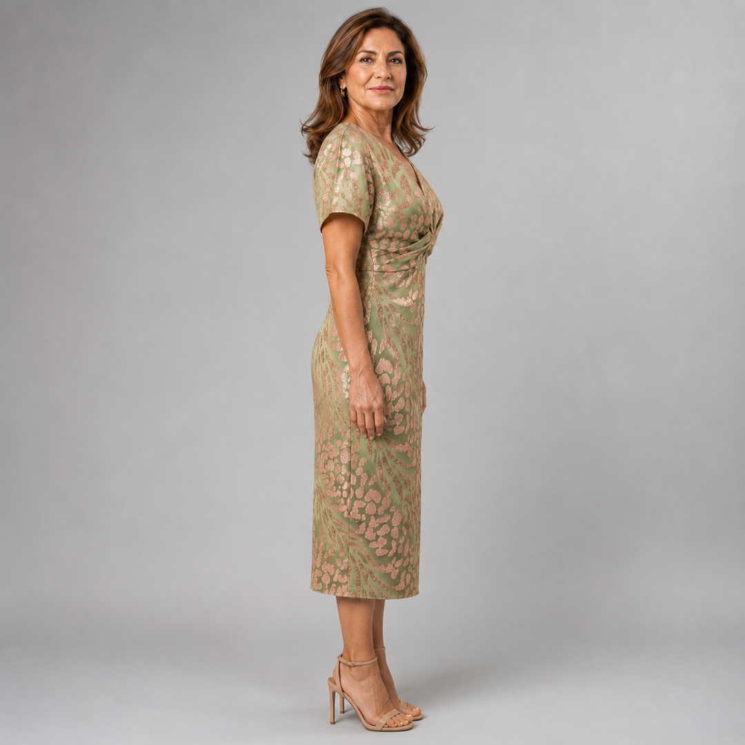 Bellisse - Textured Midi Dress