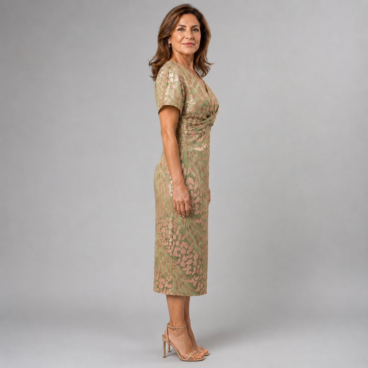 Bellisse - Textured Midi Dress