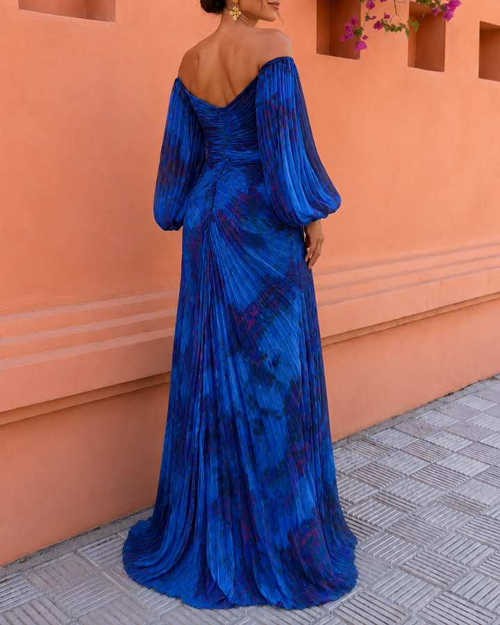 Avalora - Elegant Floral Maxi Dress