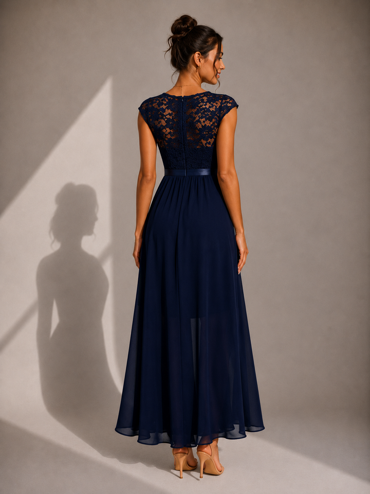 Ainsley - Embroidered Evening Gown