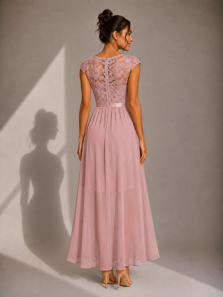 Winsome - Flowing A-Line Maxi Dress
