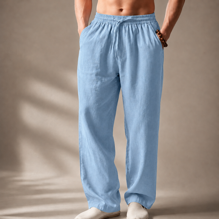 Auberon - Relaxed Linen Trousers
