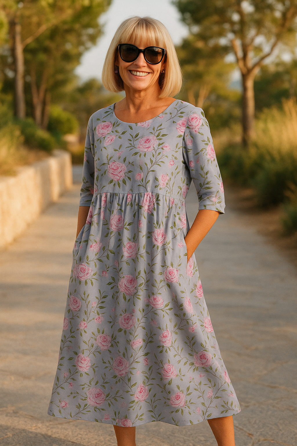Cassandra - Soft-Touch Maxi Dress