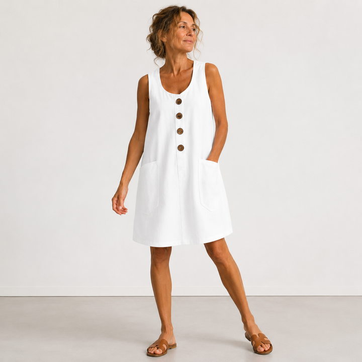 Rosamonde - Breezy Linen Summer Dress