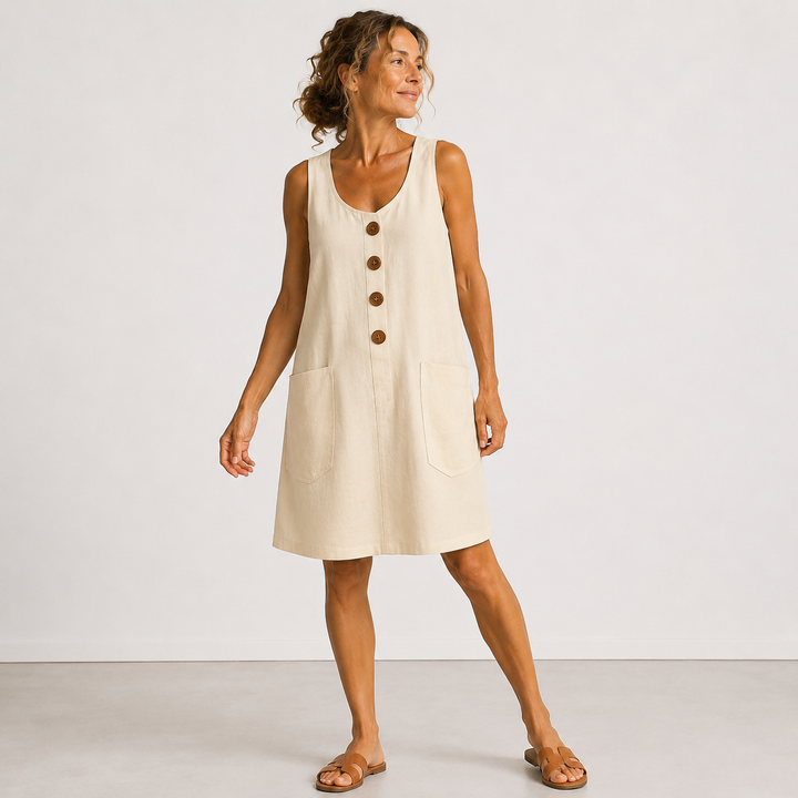 Rosamonde - Breezy Linen Summer Dress
