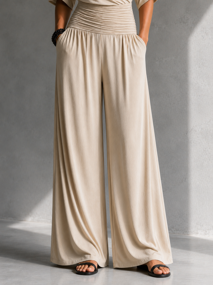 Odelisse - Soft-Touch Wrap Jumpsuit