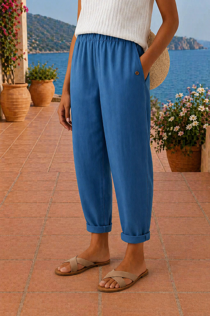 Maravelle - Breezy Wide-Leg Trousers