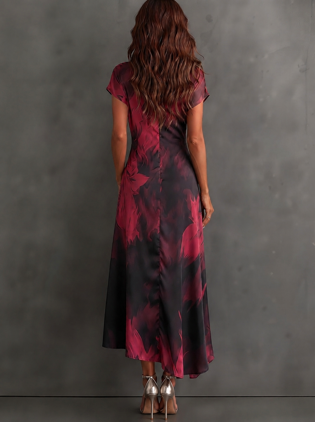Kaia - Soft-Touch Wrap Shirt Dress