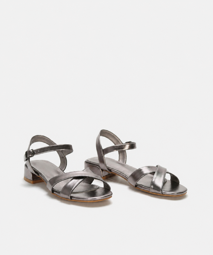 Abrielle - Elegant Low-Heel Sandals