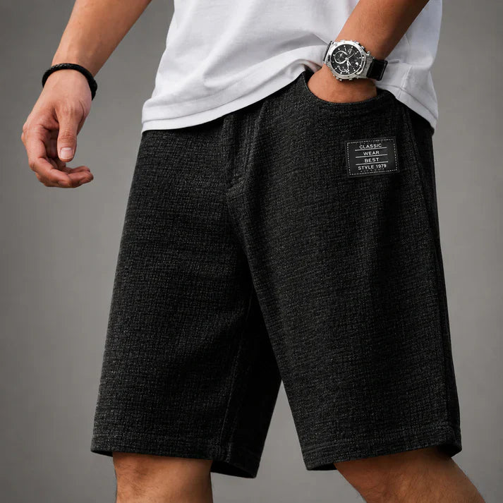 Caelan - Refined Linen Shorts