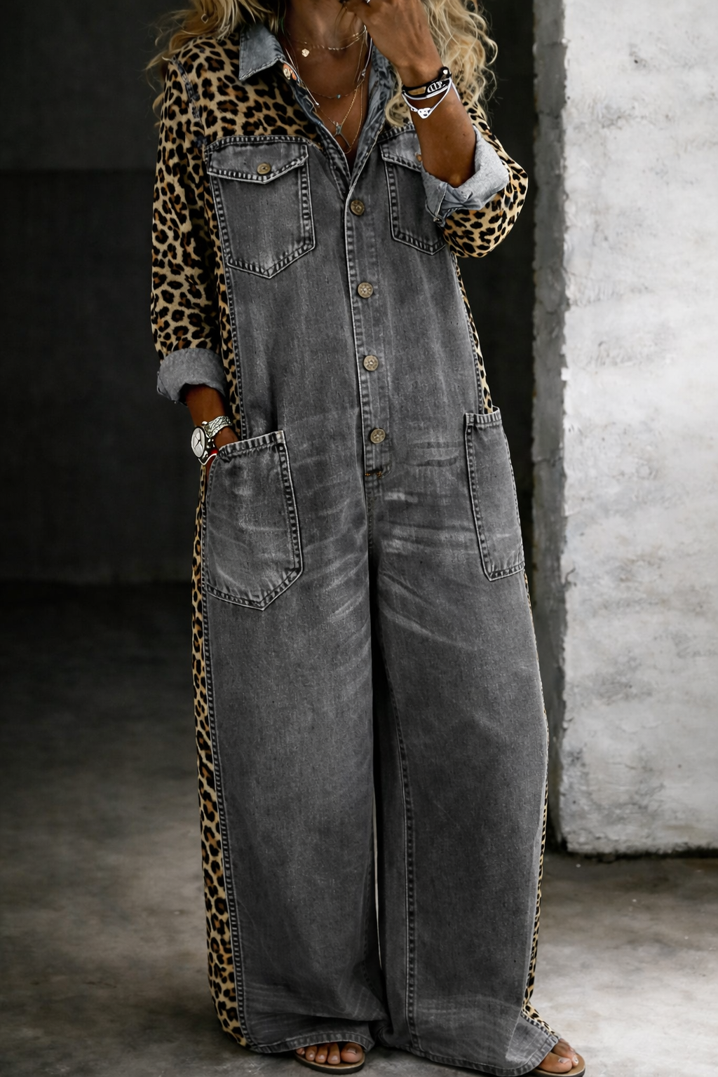 Arabeth - Soft-Touch Indigo Blouse