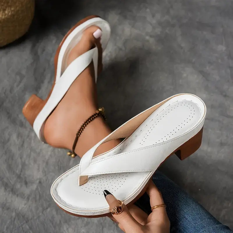 Alouette - Cushioned Heeled Sandals
