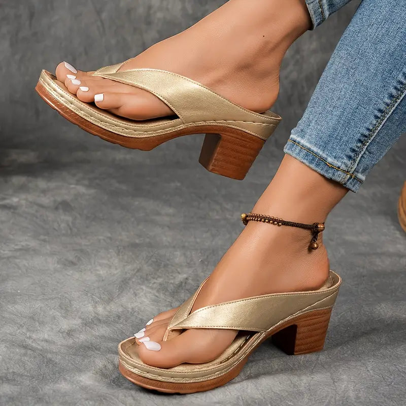 Jorja - Contoured Heeled Sandals