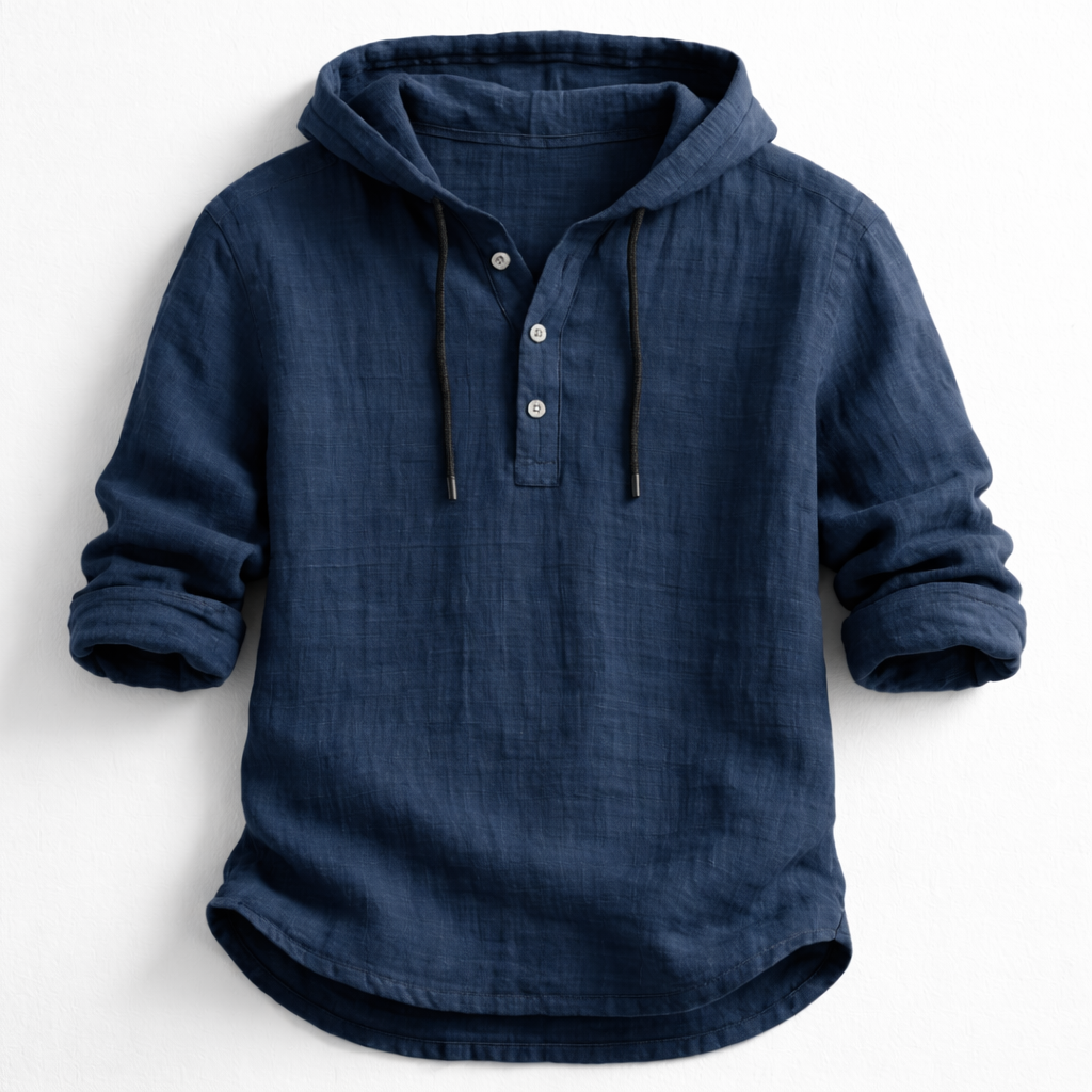 Alton - Breathable Linen Hoodie