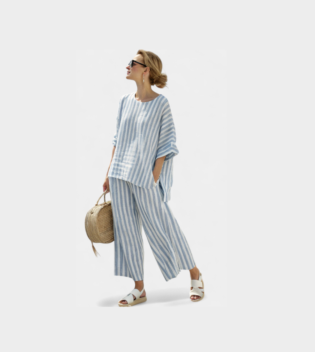 Olessyn - Breezy Linen Dress