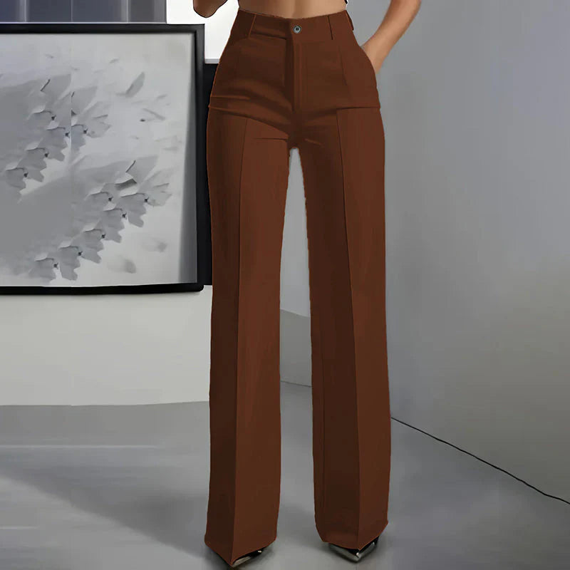 Amelia - Tailored High-Waist Trousers