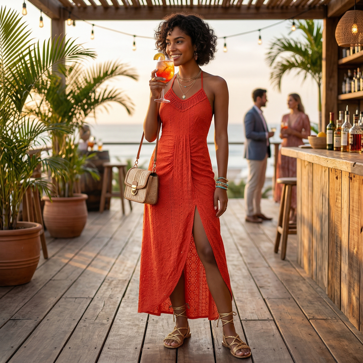 Phaedra - Fluid Wrap Dress