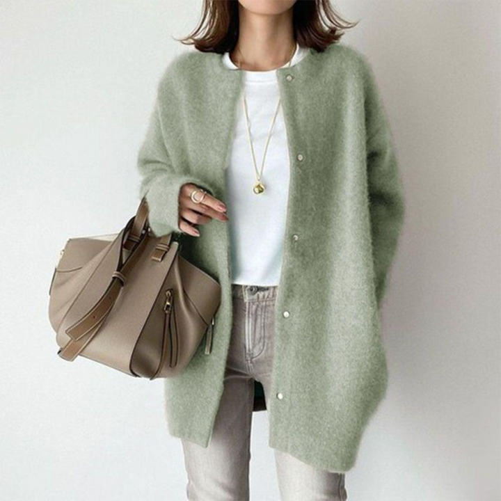 Avenique - Soft-Touch Longline Cardigan